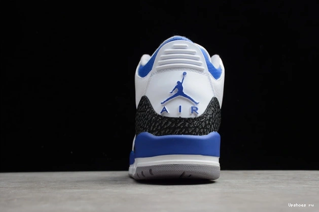 BLUE JORDAN AIR 3 WHITE RETRO CT8532-145 0813